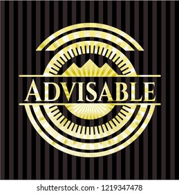 Advisable gold badge