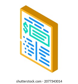 advisor business consultant isometric icon vector. advisor business consultant sign. isolated symbol illustration