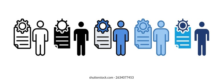 Elemento Ícone Do Consultor Para Design