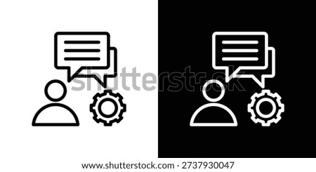 Advisor Icon Sheet Black And White