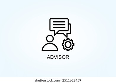 Advisor Vector Or Logo Sign Symbol Illustration