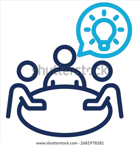 Advisory Board Icon Element For Design