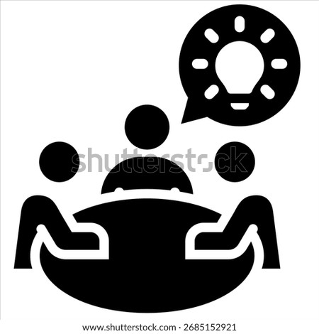 Advisory Board Icon Element For Design