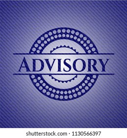 Advisory jean background
