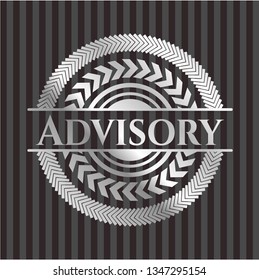 Advisory silver emblem