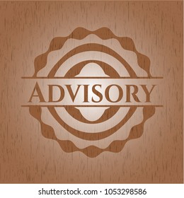 Advisory wood emblem