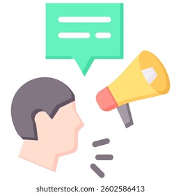 Advocacy Icon Element For Design And Vector