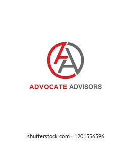 Advocate Advisor Letter A Logo Template