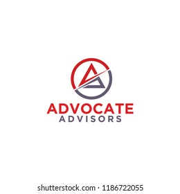 Advocate Advisors, AA Logo, Logo Template