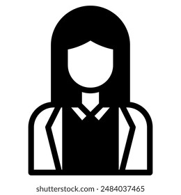 Advocate icon for web, app, infographic, etc
