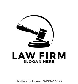 advocate and law firm logo vector, Justice, lawyer concept logo design template
