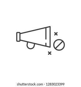 Adware, computer malware line icon.