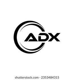 ADX Logo Design, Inspiration for a Unique Identity. Modern Elegance and Creative Design. Watermark Your Success with the Striking this Logo.