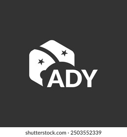 ADY letter logo design on white background. Creative  modern ADY letter logo design. Vector design.
Letters ADY, ADY logo  vector template.