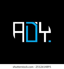 ADY logo design, ADY simple and modern logo.
 ADY luxurious alphabet design