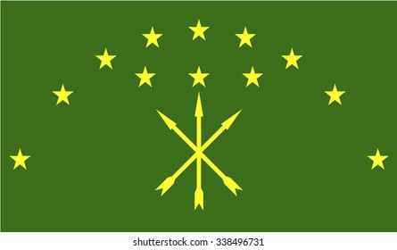 Adygea flag