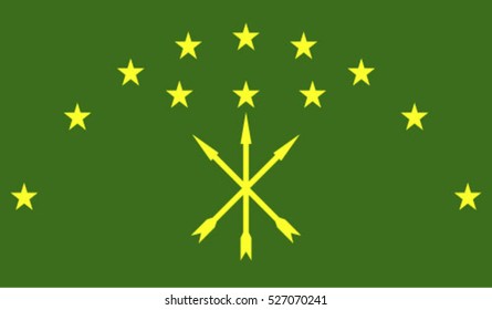 Adygea Flag