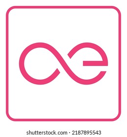 AE Aeternity ( coin, White background ) AE Coin, Aternity Coin