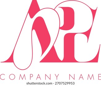 Diseño de Vector de logotipo de letra abstracta moderna creativa AE. Utilizable para su empresa o negocio e identidad de marca.