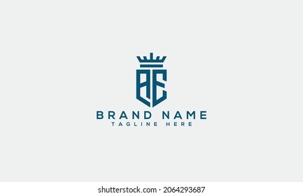 AE a e  creative modern logo letter icon template