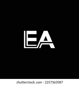 AE or EA abstract outstanding professional business awesome artistic branding company different colors illustration logo