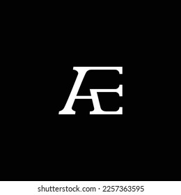 AE or EA abstract outstanding professional business awesome artistic branding company different colors illustration logo