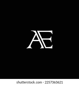 AE or EA abstract outstanding professional business awesome artistic branding company different colors illustration logo