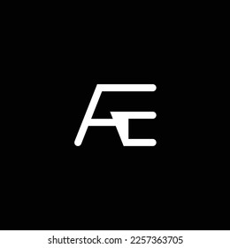 AE or EA abstract outstanding professional business awesome artistic branding company different colors illustration logo