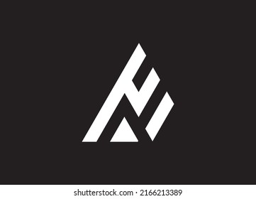 Logo elegante de AE con iniciales para la empresa -vector