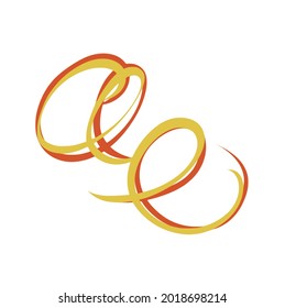 ae initial handwritten logo for identity