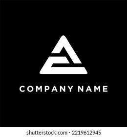 AE initial letters logo design vector	