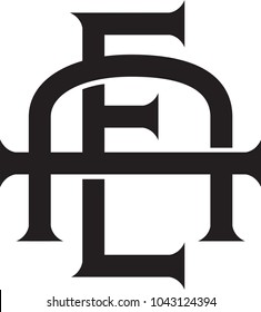 AE Initial Monogram