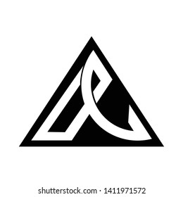 ae letter vector logo template. mountain vector logo template