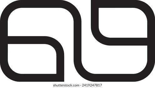 AE logo design icon, symbol, vector file logo, 