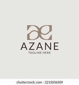 ae logo design premium template. Elegant ea logo initial vector mark. Letter ae luxury art vector logo