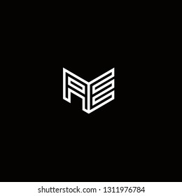 AE Logo Letter initial Designs Templete