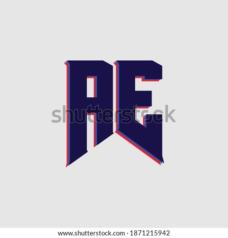 AE monogram and logo icons
