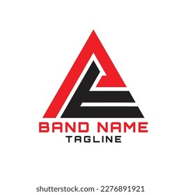 ae typography logo design alphabet