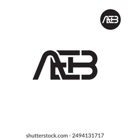 AEB Logo Letter Monogram Design