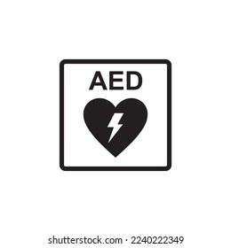 aed icon , paramedic icon vector