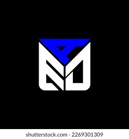 AED letter logo creative design with vector graphic, AED simple and modern logo.