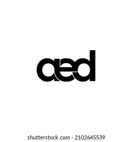 Original-Monogramm-Logo-Design mit Affiliate-Brief