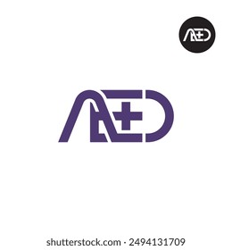 AED Logo Letter Monogram Design