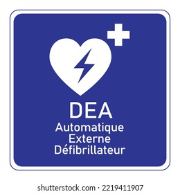 AED Sign Vector File for your Design 