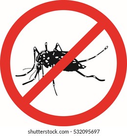Aedes Aegypti vector illustration