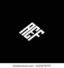 AEF logo AEF icon AEF vector AEF monogram AEFletter AEFminimalist AEFtriangle AEFflat Unique modern flat abstract logo design.
