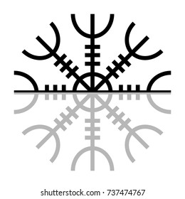 Aegishjalmur. Norse Symbol. Paganism
