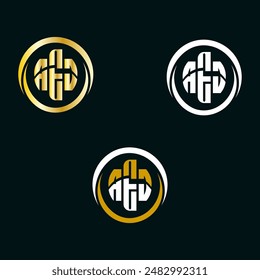 AEJ letter logo vector design