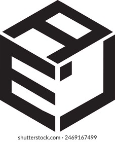 AEL Polygon Logo design, icon, symbol, vector file,