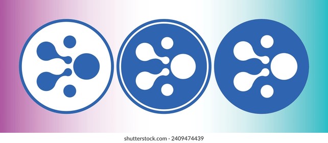 aelf-elf cryptocurrency logo illustrations on abstract background. 3d illustrations.